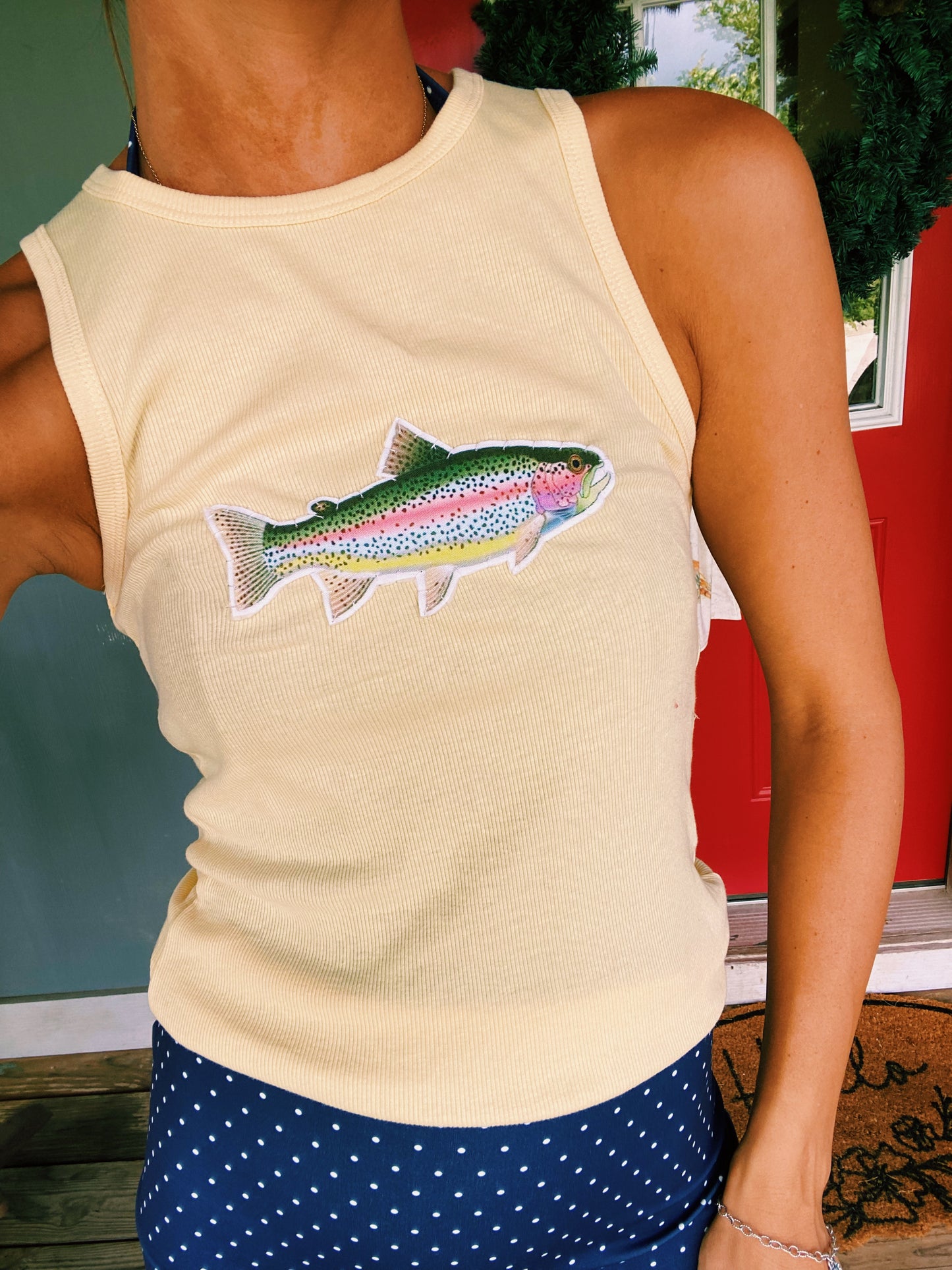 butter yellow trout tank
