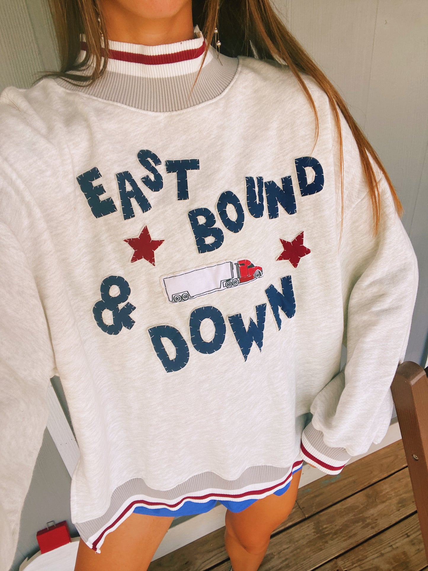 east bound & down mockneck