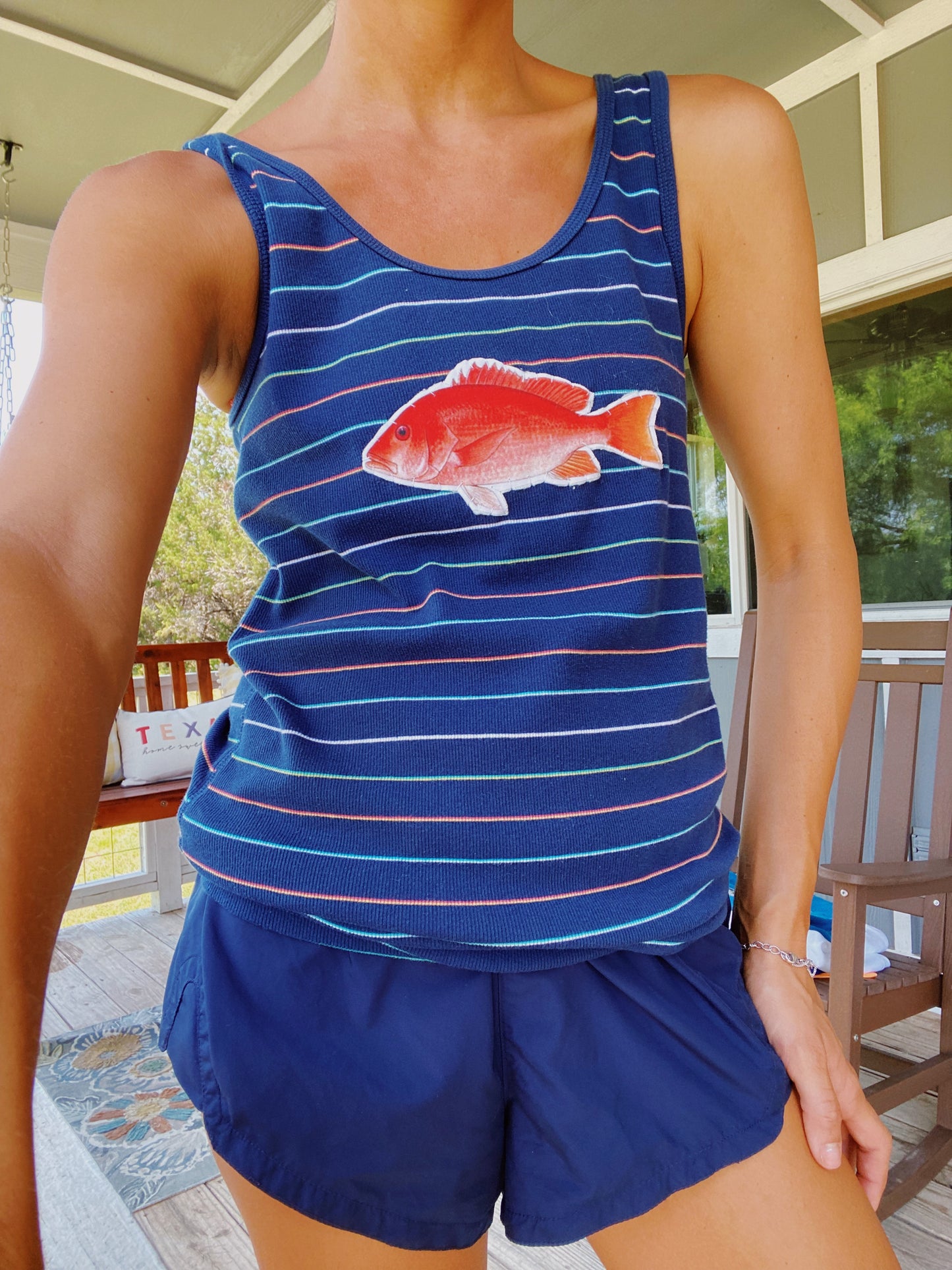 Navy striped snapper