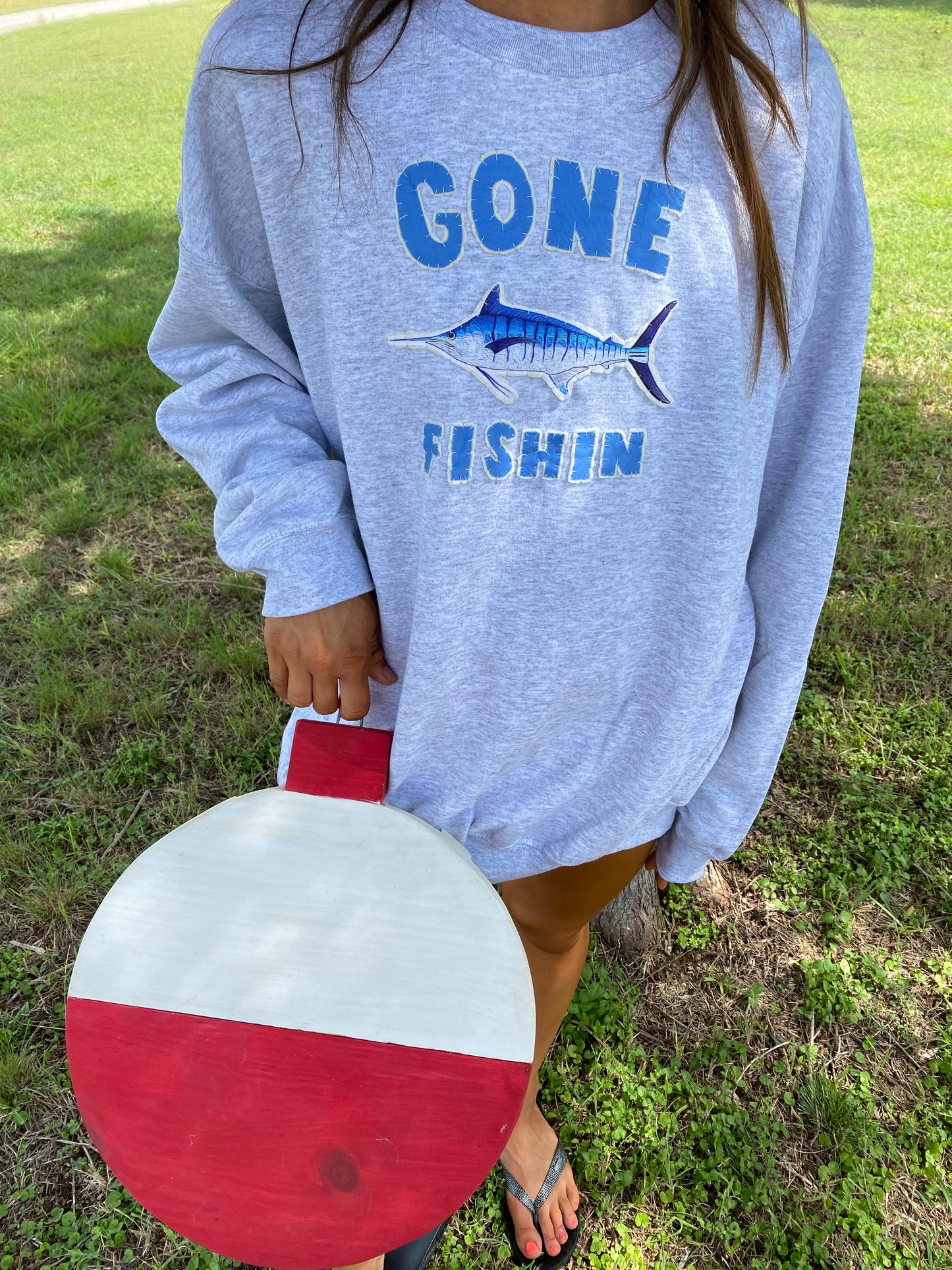 Gone fishin marlin crew in ash