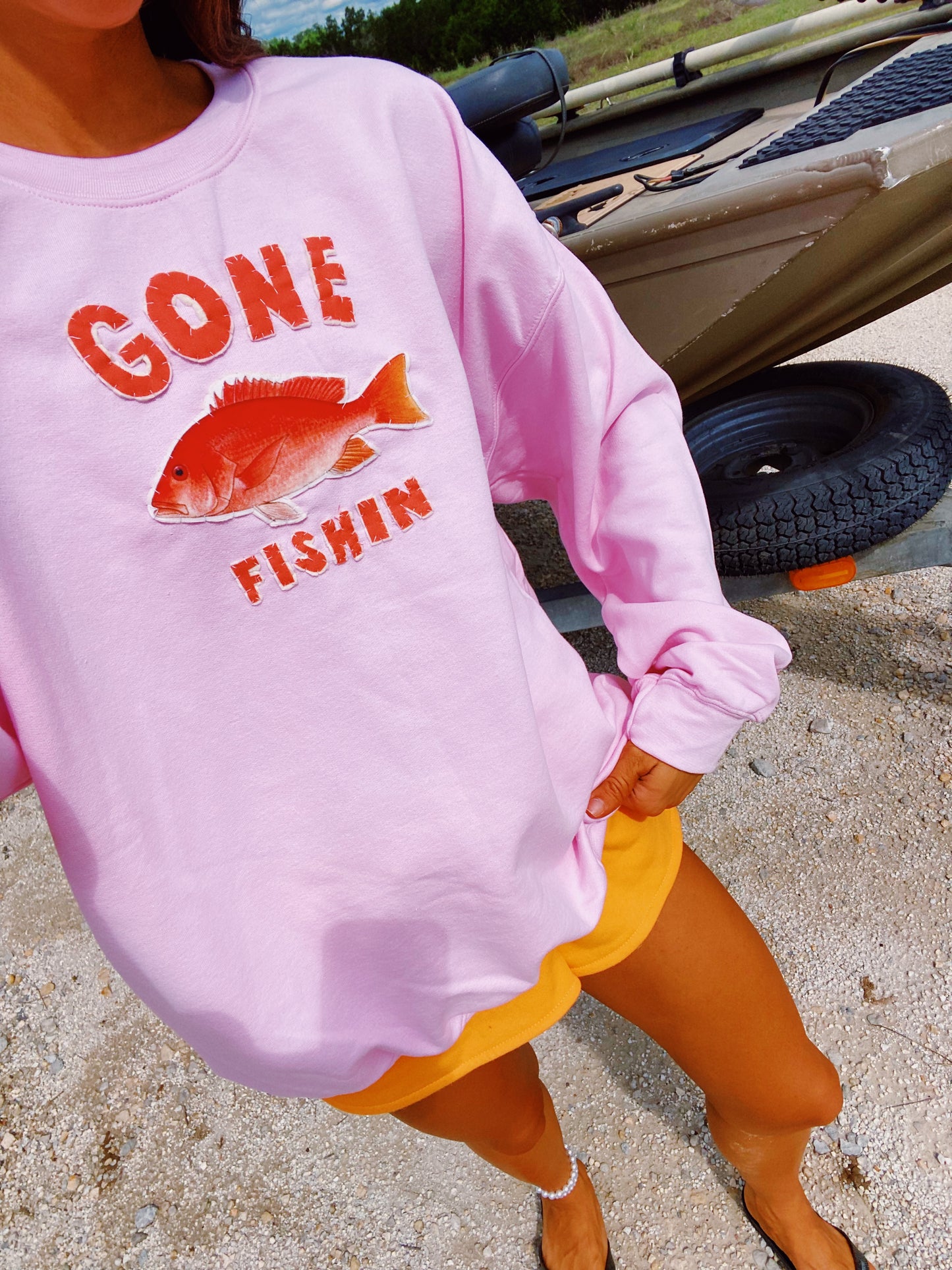 Pink snapper gone fishin crew