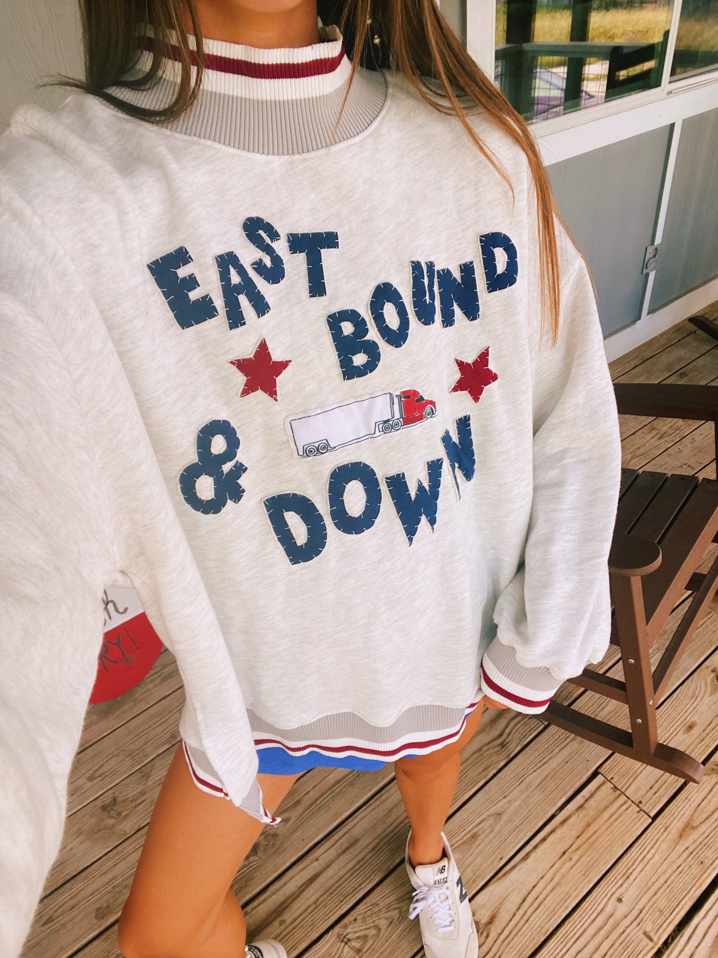 east bound & down mockneck