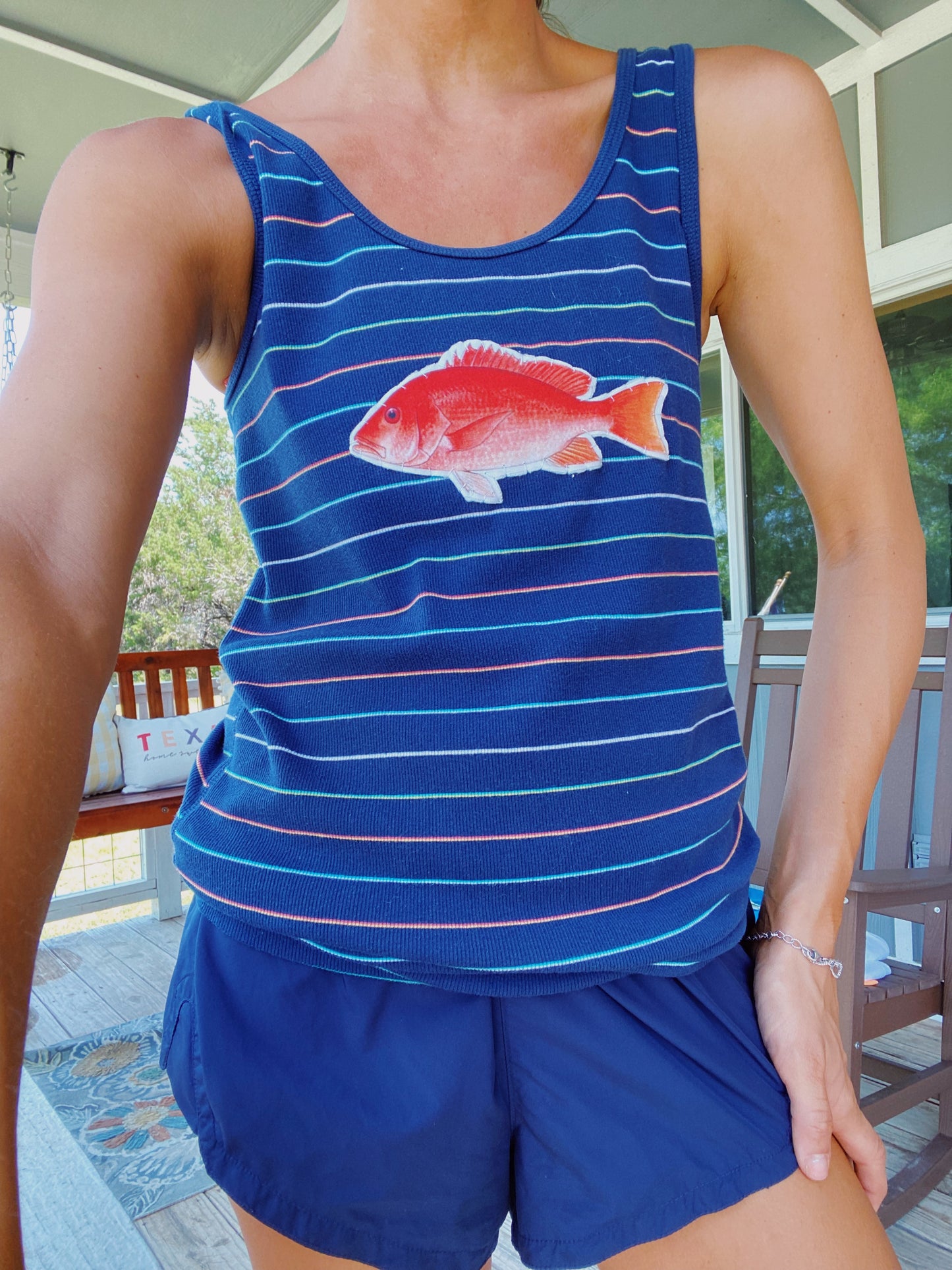 Navy striped snapper