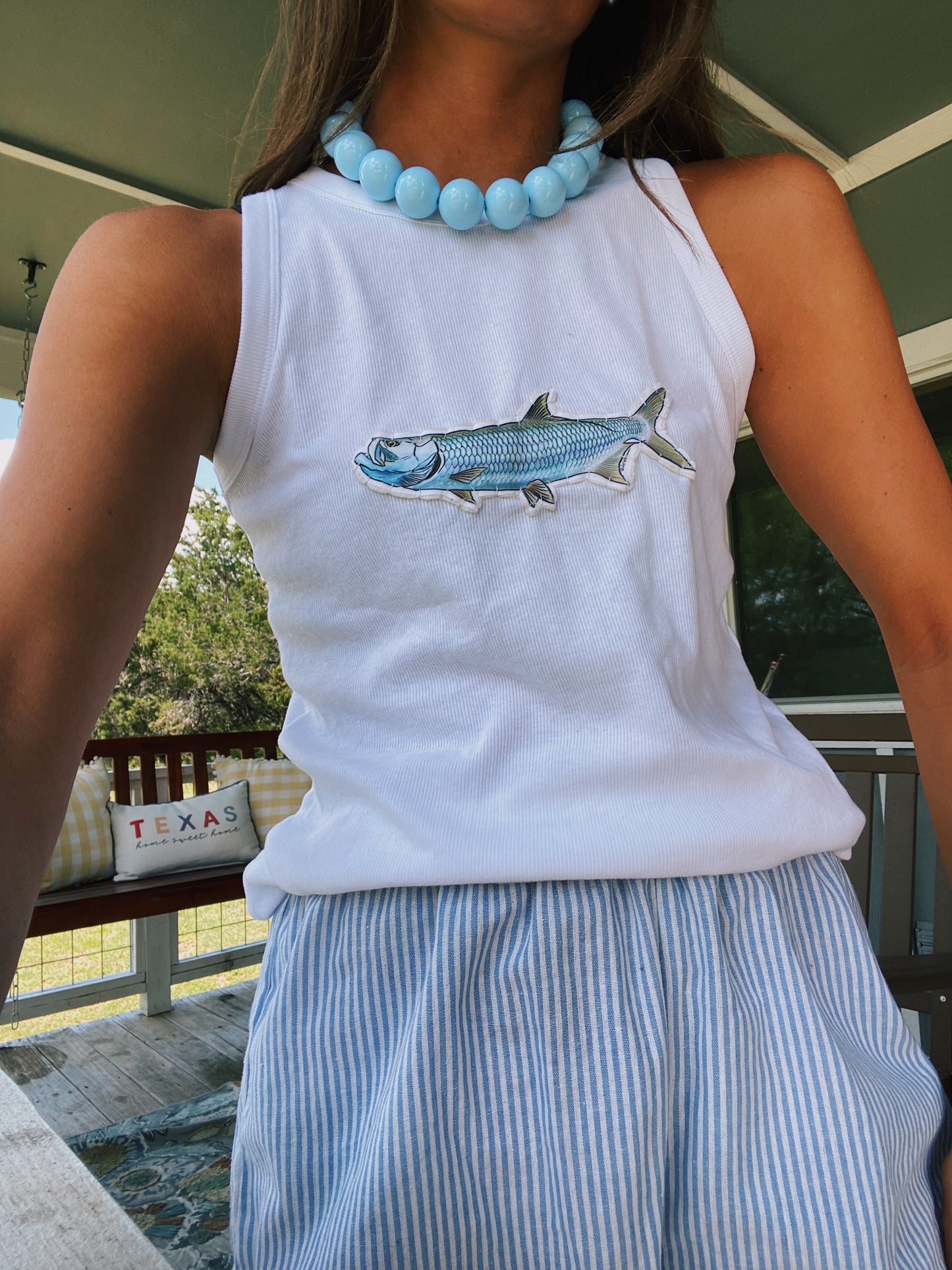 White tarpon tank
