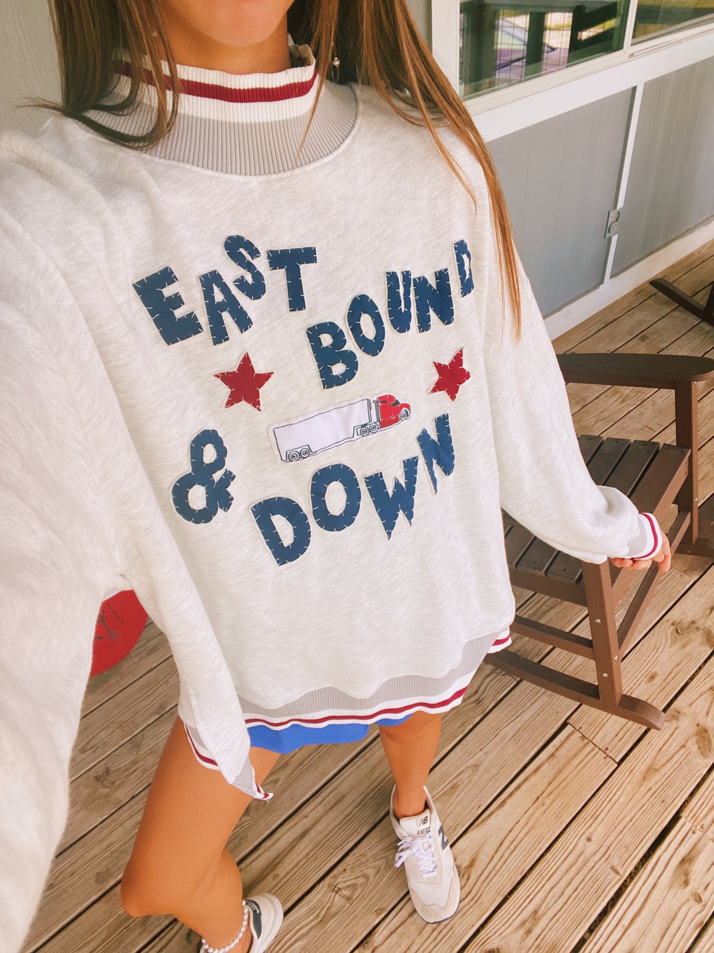 east bound & down mockneck