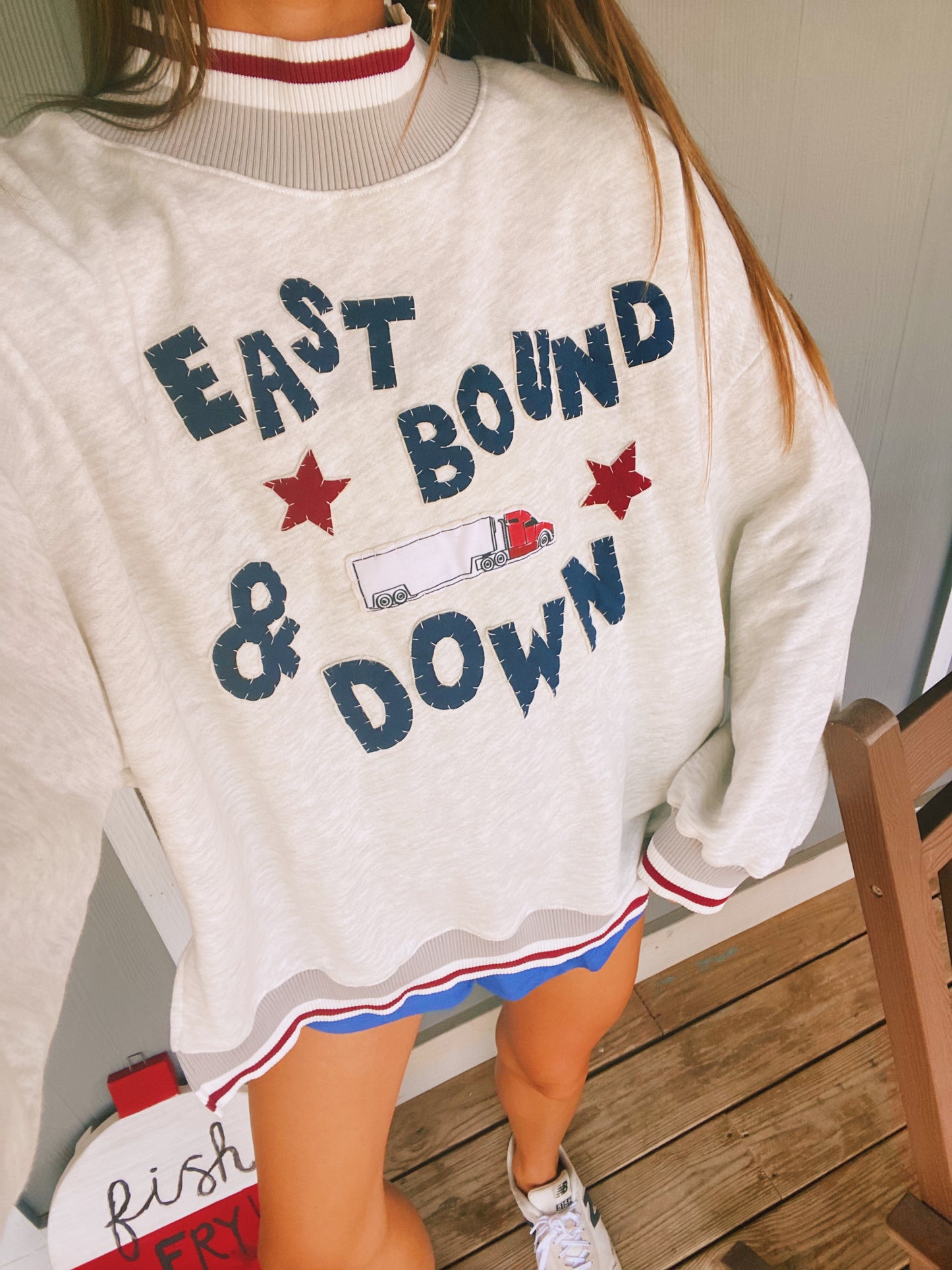 east bound & down mockneck