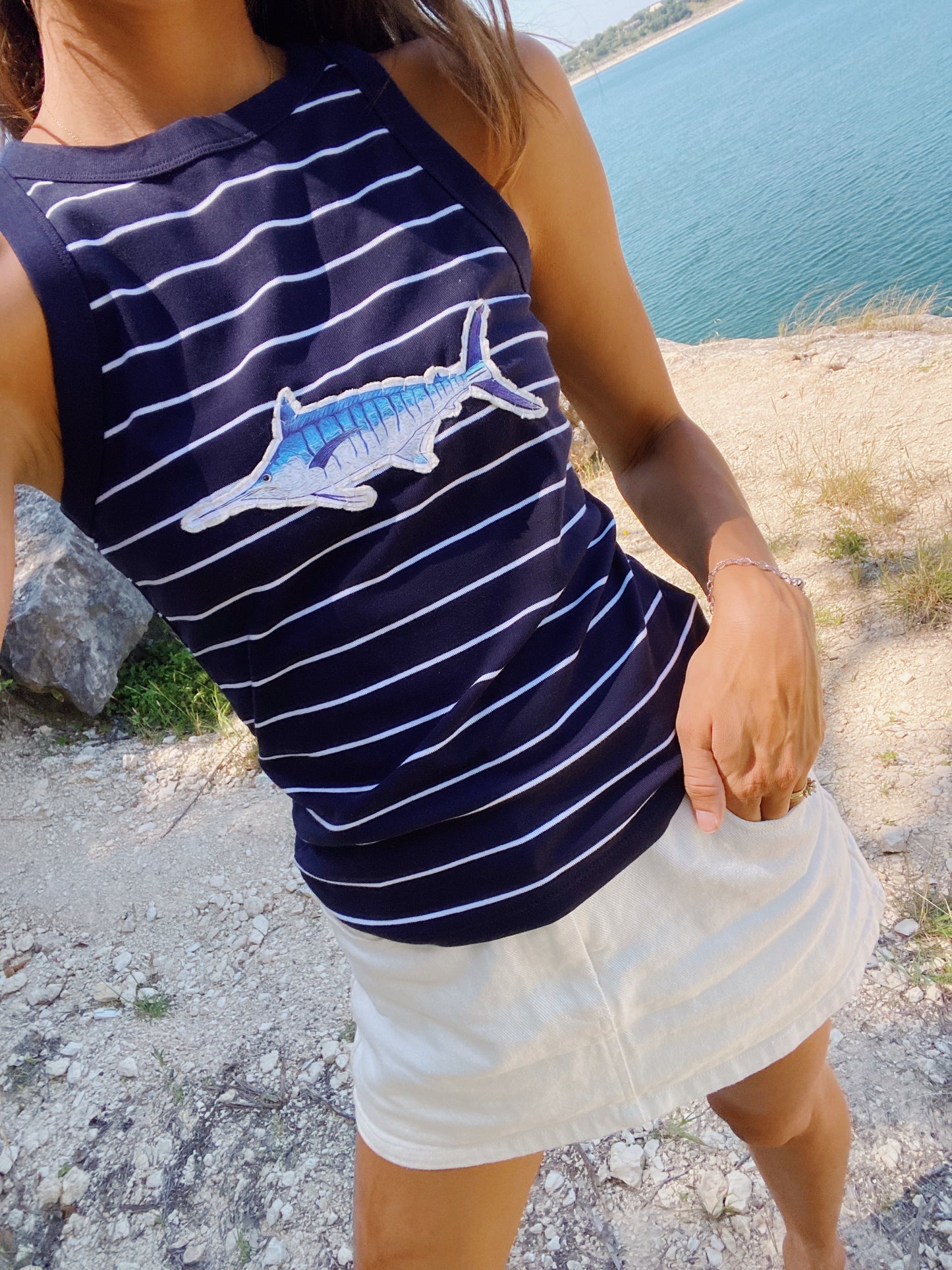 striped marlin tank