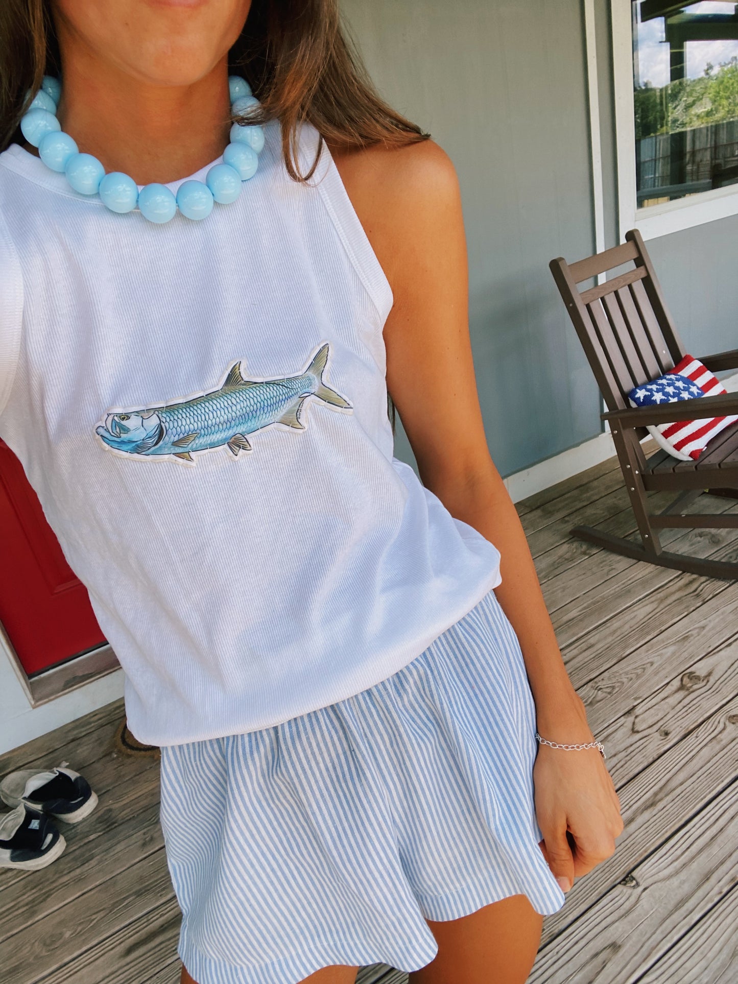 White tarpon tank