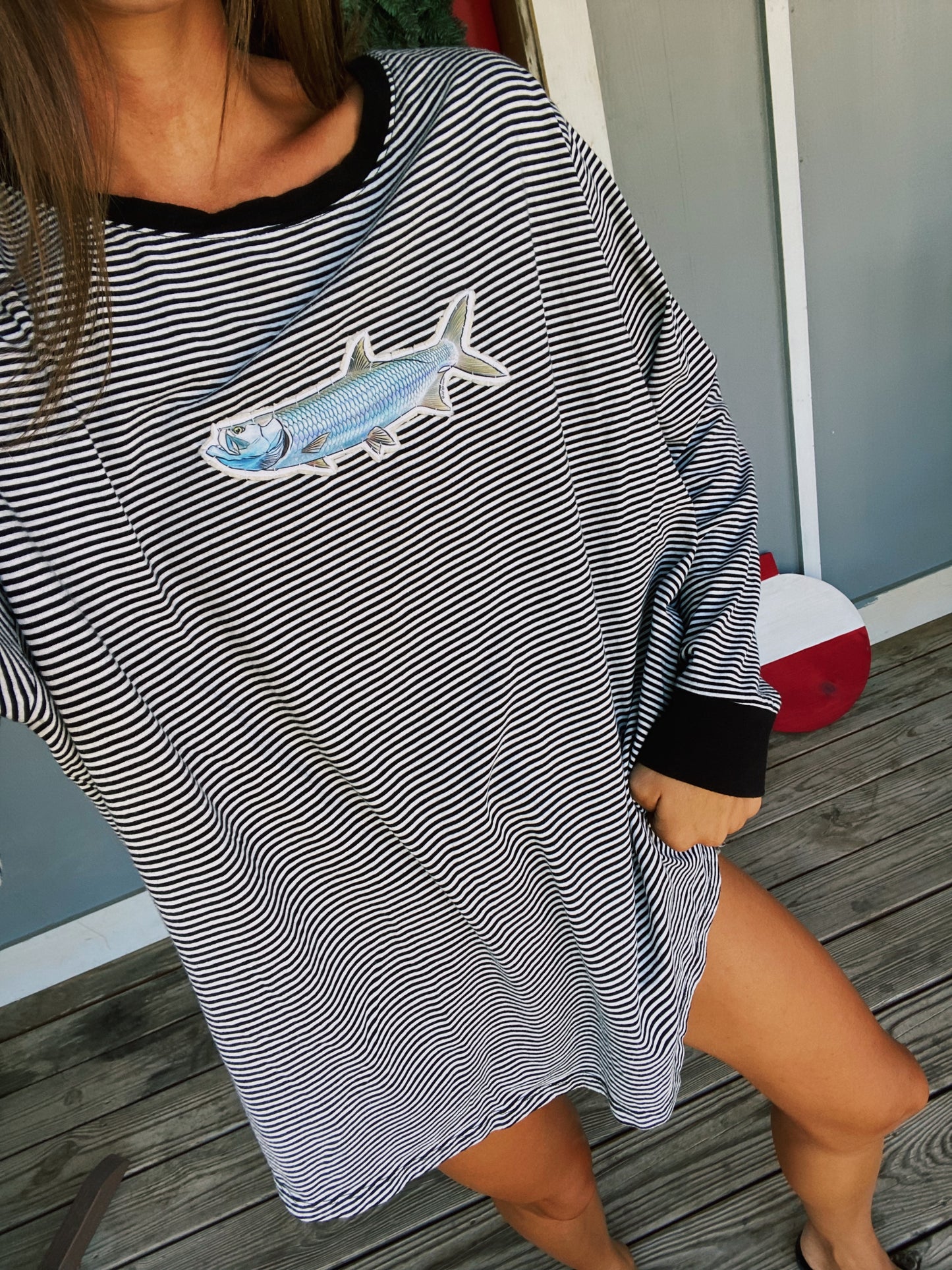 Striped tarpon tee